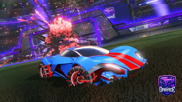 A Rocket League car design from dieguilin