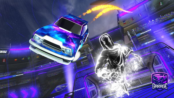 A Rocket League car design from Charlesbanan