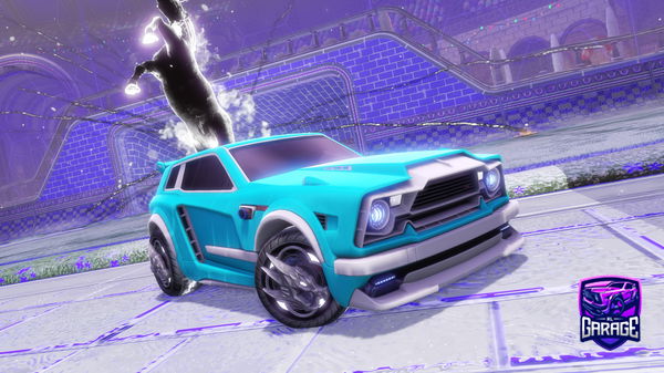 A Rocket League car design from poisonplanet809