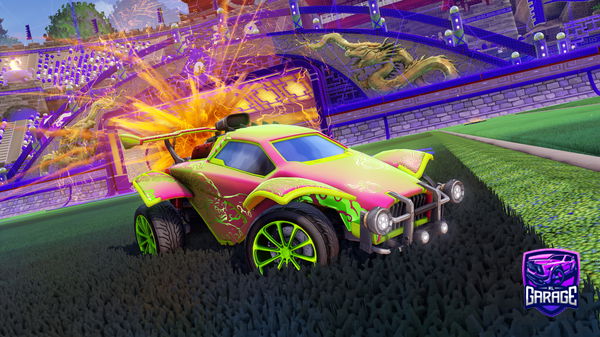 A Rocket League car design from Self-Effort