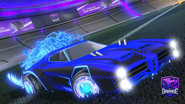 A Rocket League car design from knightyknightly