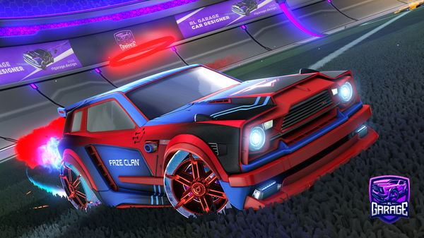 A Rocket League car design from Abubakertariq