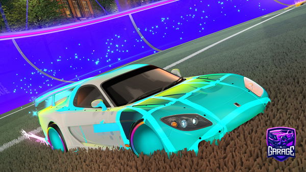 A Rocket League car design from Skywalk10