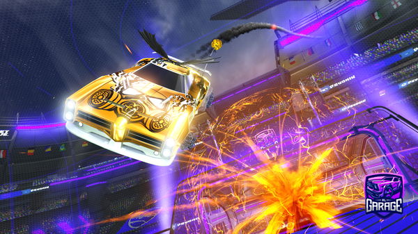 A Rocket League car design from Nera_Rl