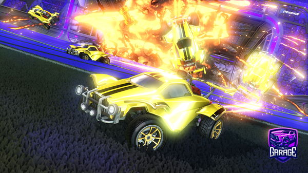 A Rocket League car design from RJTENTACION