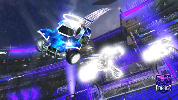 A Rocket League car design from SwxtyPS