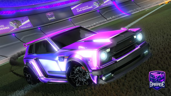 A Rocket League car design from moving_cupcake
