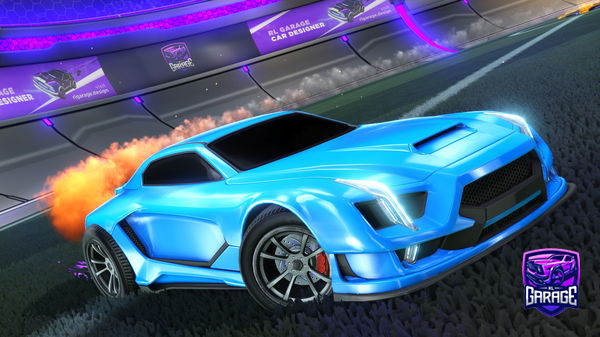 A Rocket League car design from OCTANE7405