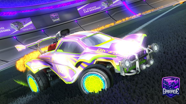 A Rocket League car design from sqxintz_