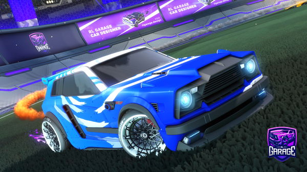 A Rocket League car design from Renzogamer07225