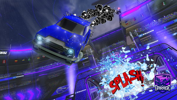 A Rocket League car design from Kurux
