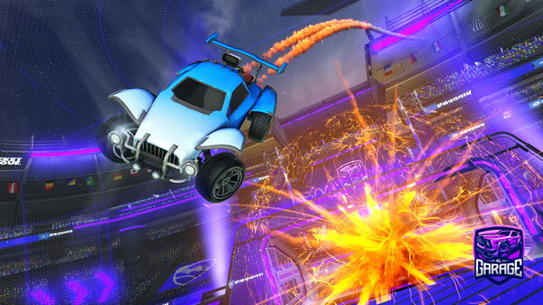 A Rocket League car design from cionen