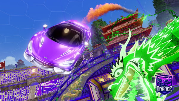 A Rocket League car design from masterofthegame