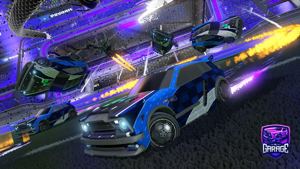 A Rocket League car design from johnwassandman