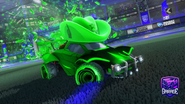 A Rocket League car design from Tyler_RL1610