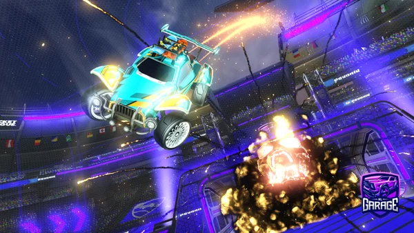 A Rocket League car design from V3ndettaRL