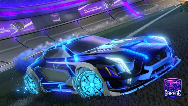 A Rocket League car design from CosmicEclipse274