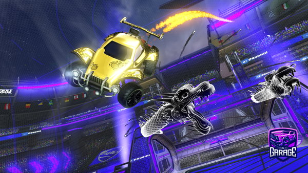 A Rocket League car design from FR0STY2508