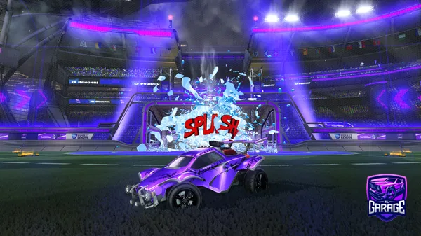 A Rocket League car design from Piggywigly