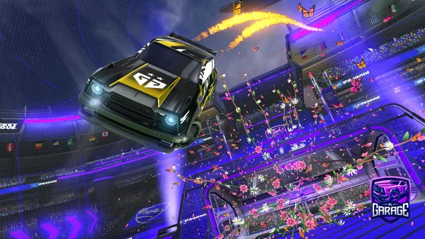 A Rocket League car design from ironmvn