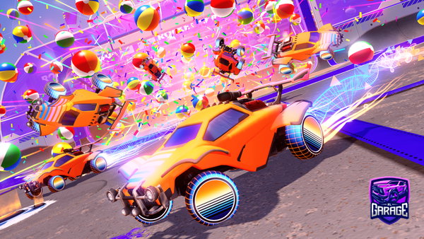 A Rocket League car design from Pixelfan854