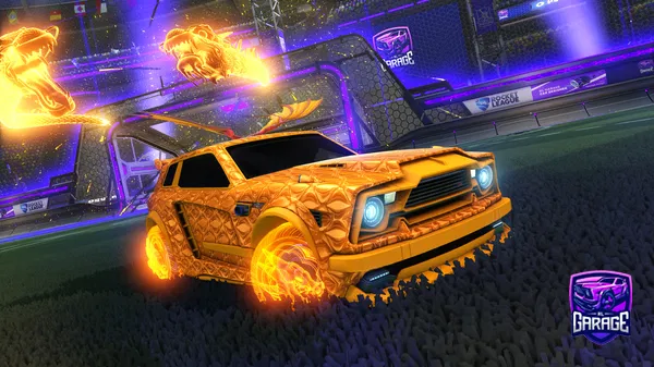 A Rocket League car design from Rahdog44