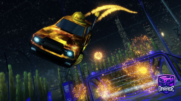 A Rocket League car design from POPUSK-X-DOMOY66