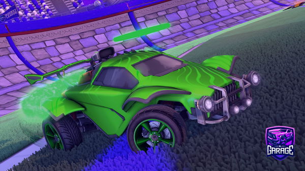 A Rocket League car design from thelionguy09