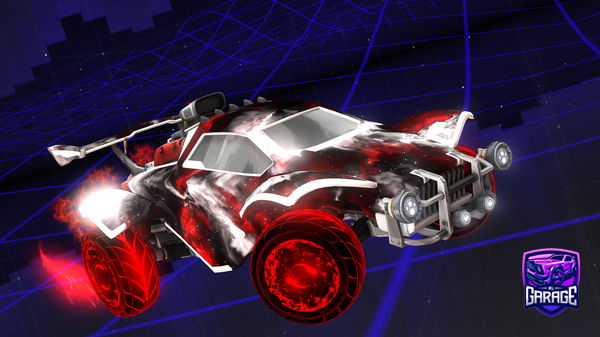 A Rocket League car design from Bluefire657765