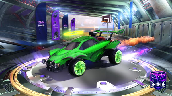 A Rocket League car design from TopBinner