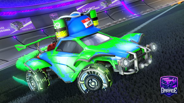 A Rocket League car design from ElectronEnigm