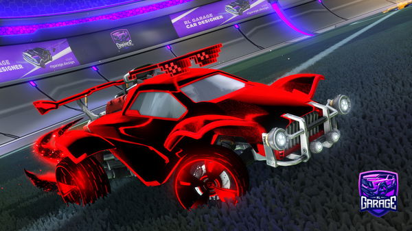 A Rocket League car design from YerFatMeff