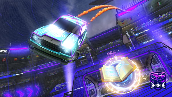 A Rocket League car design from maheralanzi
