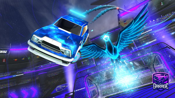 A Rocket League car design from treiding_praq
