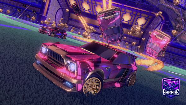 A Rocket League car design from tvboy