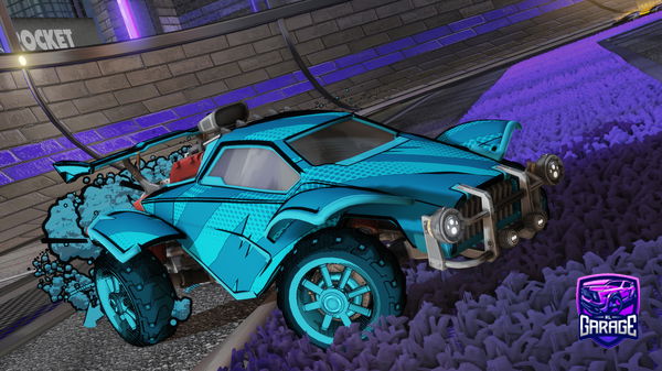 A Rocket League car design from Nitrox17