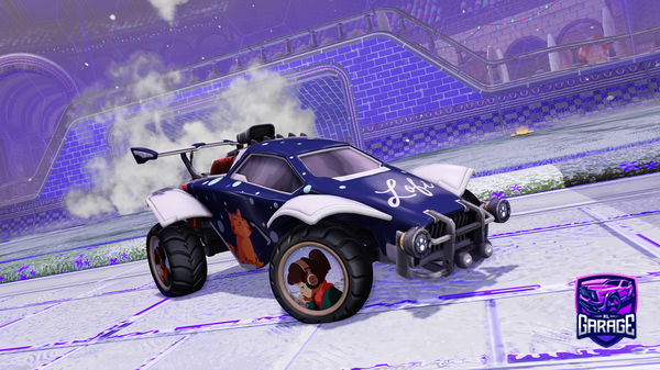 A Rocket League car design from TheAlphaWolf1yt