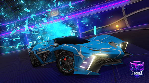 A Rocket League car design from Yumin-the-first