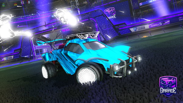 A Rocket League car design from johnothen