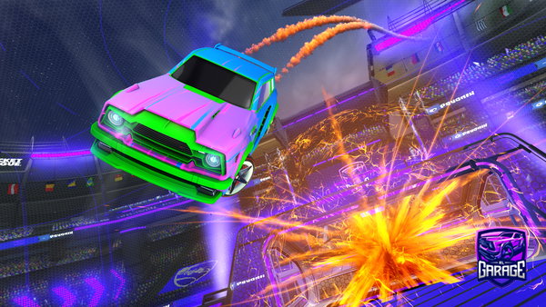 A Rocket League car design from Woulp