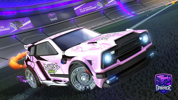 A Rocket League car design from Osmiino