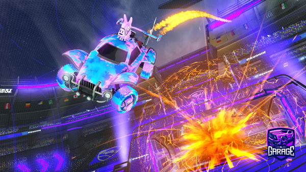 A Rocket League car design from pnsilverjunior