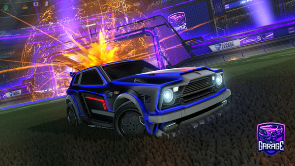 A Rocket League car design from BlackHard_MA
