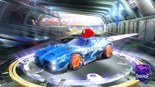 A Rocket League car design from easyy4yt