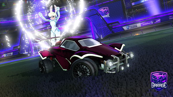 A Rocket League car design from Amiguinhoespancaxota