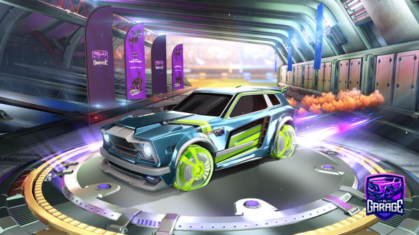 A Rocket League car design from yyashreddyy