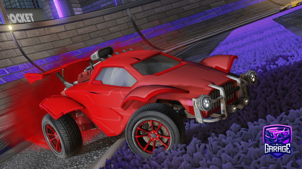 A Rocket League car design from iceytea