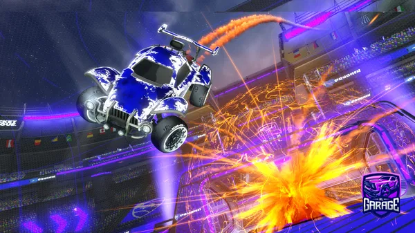 A Rocket League car design from Okb9no0p