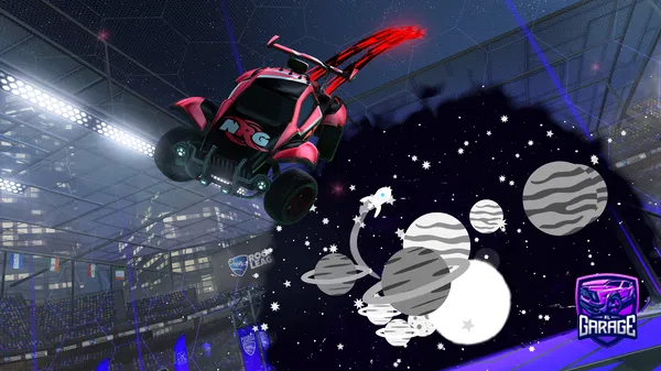 A Rocket League car design from XcyOff1c1al