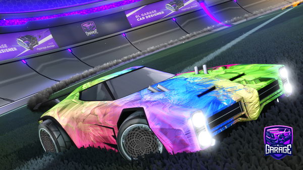 A Rocket League car design from Braylenarnold777